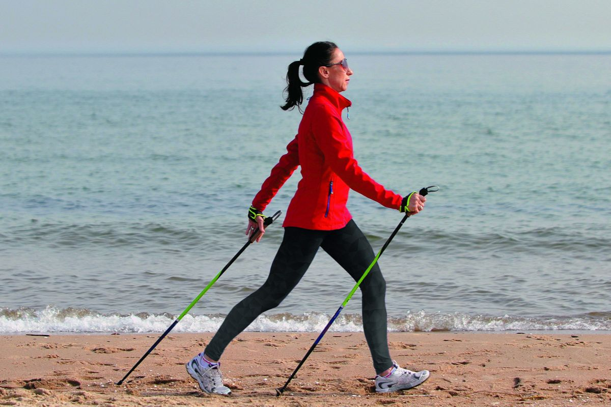 Палки для скандинавской ходьбы Nordic Walking Pole